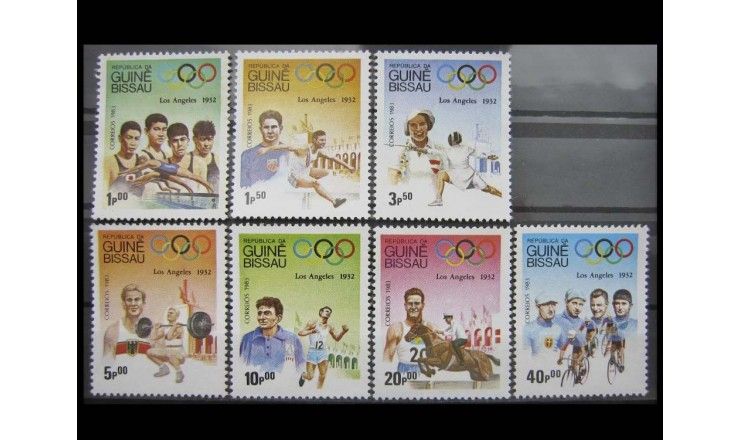 Гвинея-Бисау 1983 г. "Олимпийские игры 1932, Лос-Анджелес"