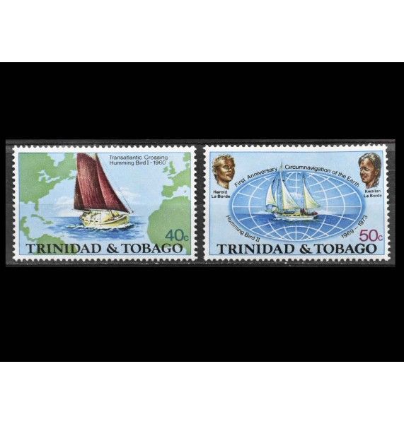 Тринидад и Тобаго 1974 г. "Кругосветное плавание"