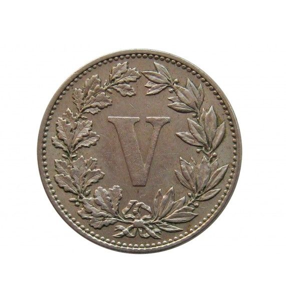 Мексика 5 сентаво 1882 г.