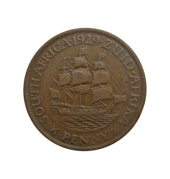 Южная Африка 1 пенни 1929 г.