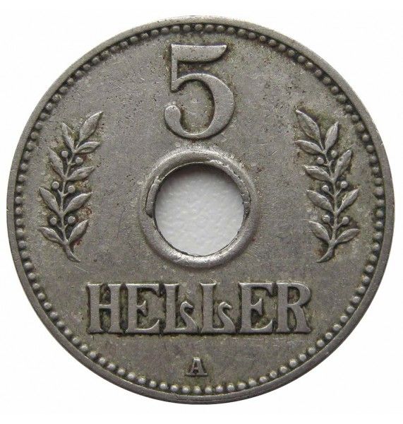 Германская Восточная Африка 5 геллеров 1913 г. А