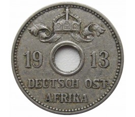 Германская Восточная Африка 5 геллеров 1913 г. А