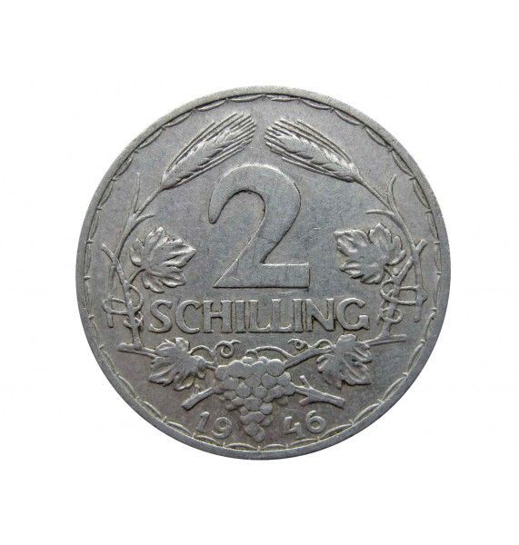 Австрия 2 шиллинга 1946 г.