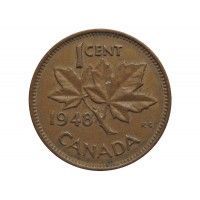 Канада 1 цент 1948 г.