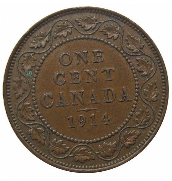 Канада 1 цент 1914 г.