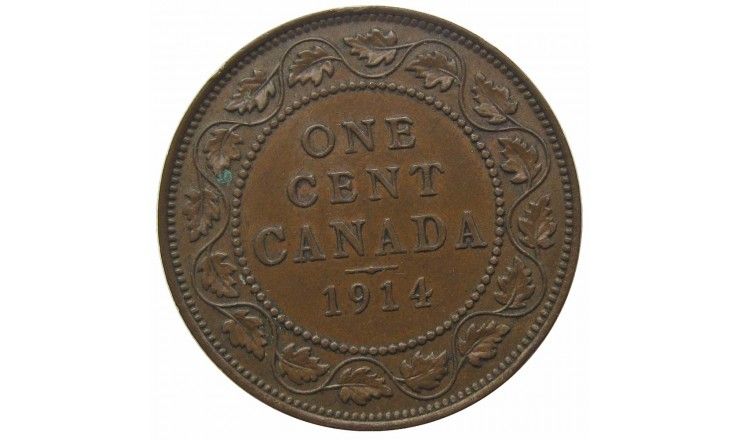 Канада 1 цент 1914 г.