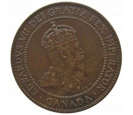 Канада 1 цент 1910 г.