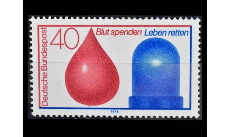 ФРГ 1974 г. "Служба крови"