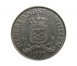 Нидерландские Антиллы 25 центов 1971 г.