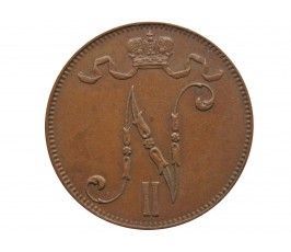 Финляндия 5 пенни 1915 г.