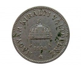Венгрия 10 филлеров 1894 г.