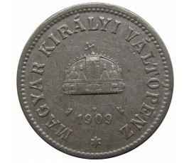 Венгрия 10 филлеров 1909 г.
