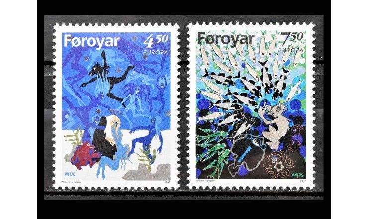 Фарерские острова 1997 г. "Европа: Саги и легенды"