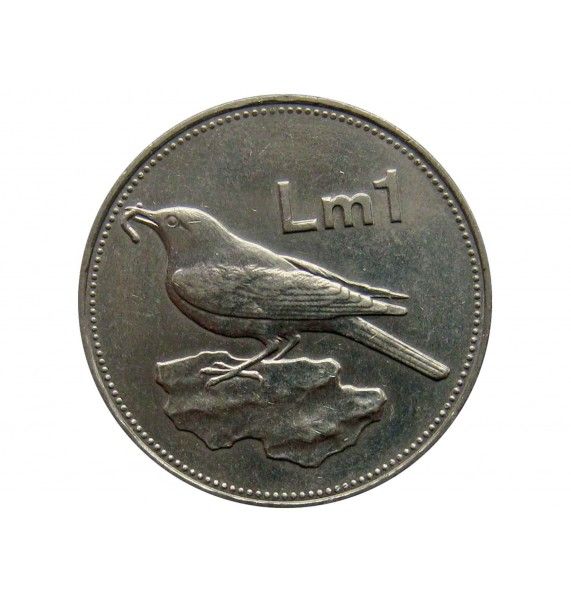 Мальта 1 лира 1986 г.