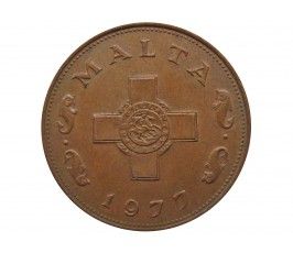 Мальта 1 цент 1977 г.