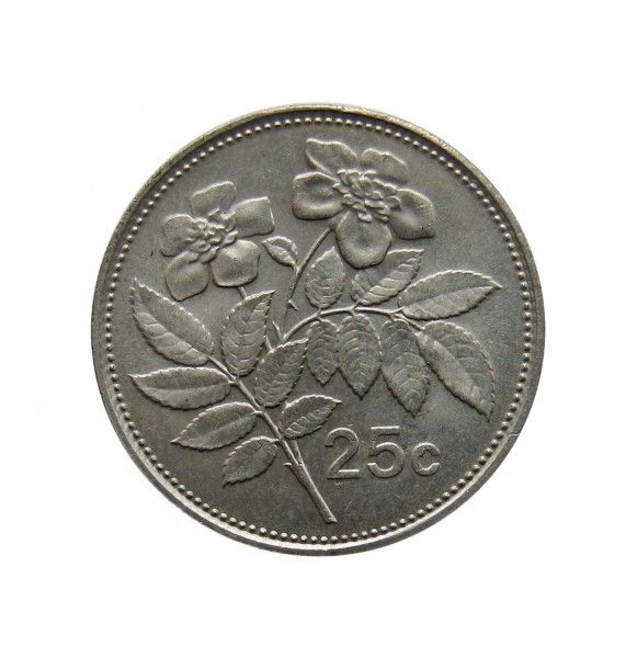 Мальта 25 центов 1986 г.