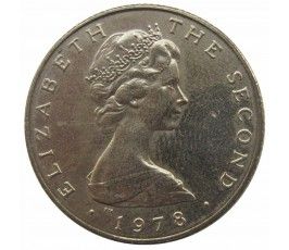 Остров Мэн 1 фунт 1978 г. AA
