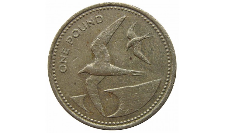 Остров Святой Елены и Вознесения 1 фунт 2006 г.