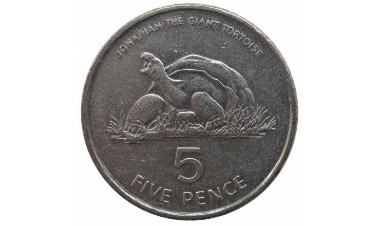 Остров Святой Елены и Вознесения 5 пенсов 1998 г. Остров Святой Елены и Вознесения 5 пенсов 1998 г.