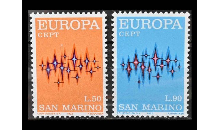 Сан-Марино 1972 г. "Европа"