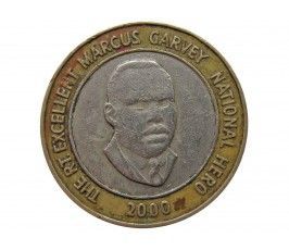Ямайка 20 долларов 2000 г.