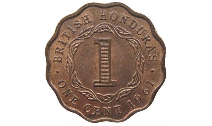 Британский Гондурас 1 цент 1961 г.