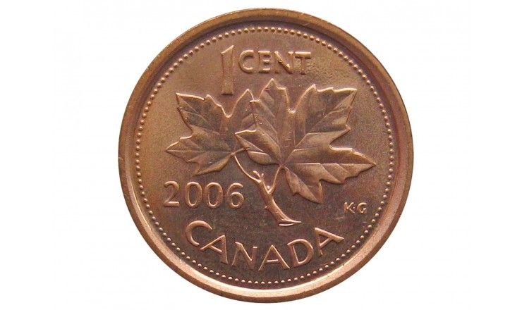 Канада 1 цент 2006 г.