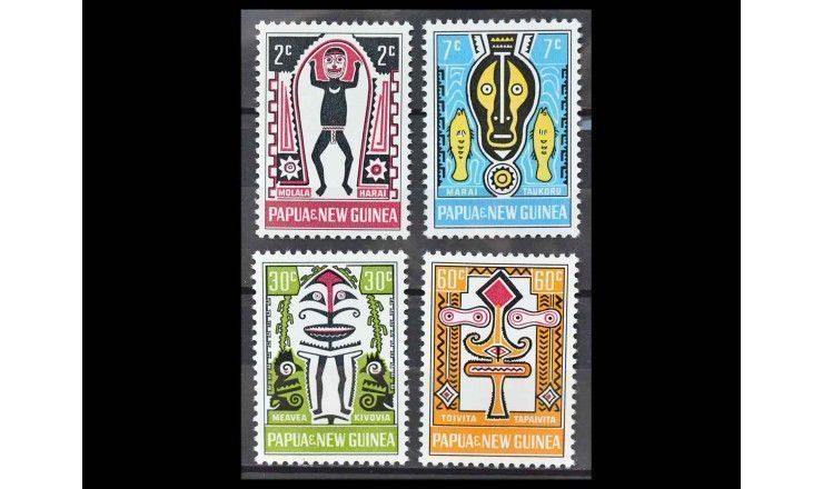 Папуа-Новая Гвинея 1966 г. "Мифы и легенды"