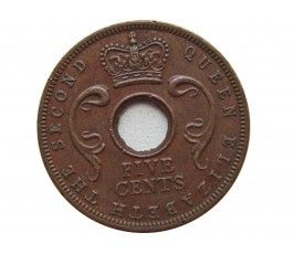 Британская Восточная Африка 5 центов 1963 г.