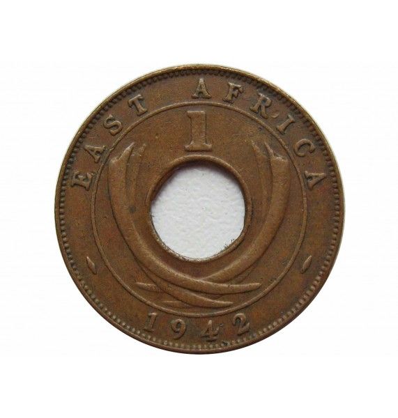 Британская Восточная Африка 1 цент 1942 г.