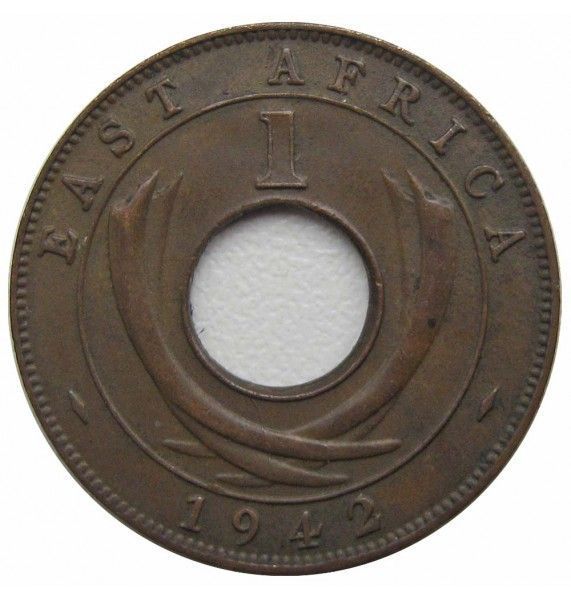 Британская Восточная Африка 1 цент 1942 г.