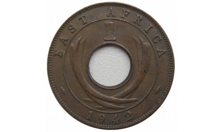 Британская Восточная Африка 1 цент 1942 г.