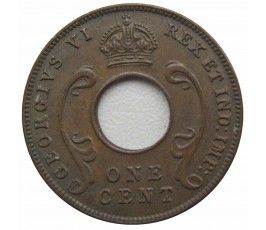 Британская Восточная Африка 1 цент 1942 г.