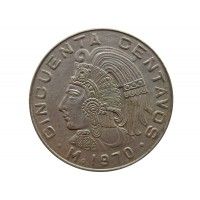 Мексика 50 сентаво 1970 г.