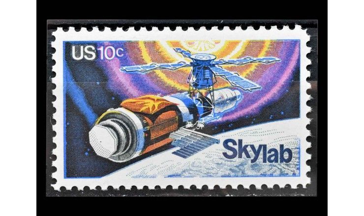 США 1974 г. "Космическая компания «Skylab»"