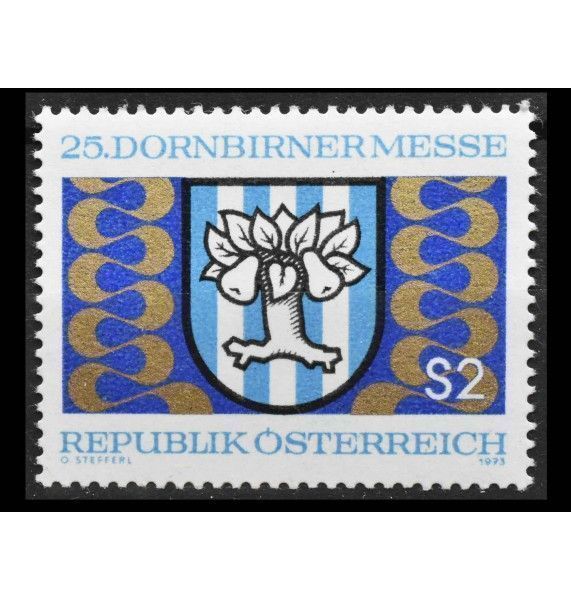 Австрия 1973 г. "25-я ярмарка в Дорнбирне"
