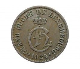 Люксембург 5 сантимов 1924 г.
