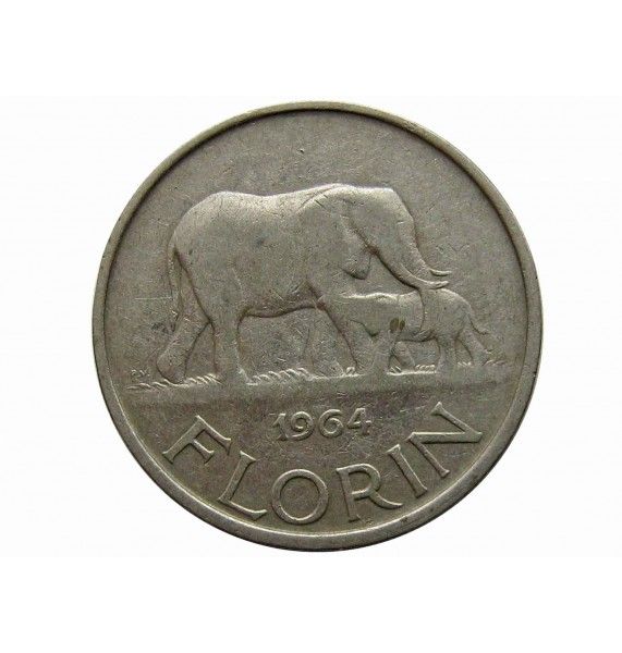 Малави 1 флорин 1964 г.