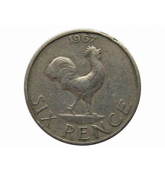 Малави 6 пенсов 1967 г.