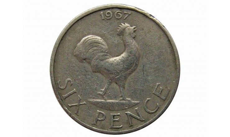 Малави 6 пенсов 1967 г.