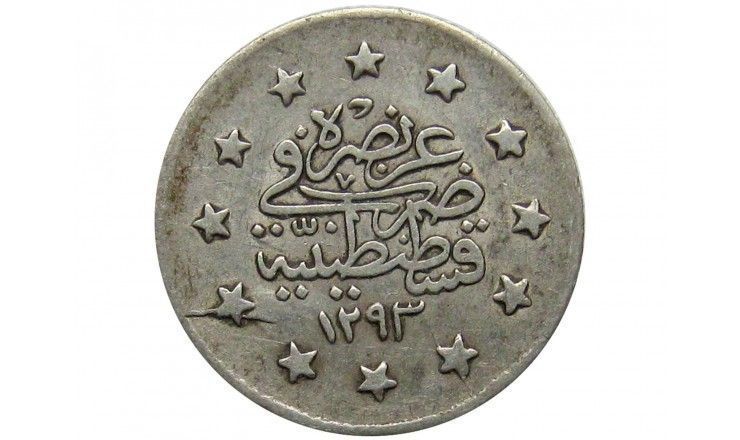 Турция 1 куруш 1293/29 (1903) г.