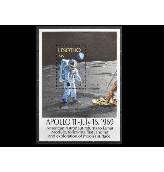 Лесото 1989 г. "Американский астронавт"