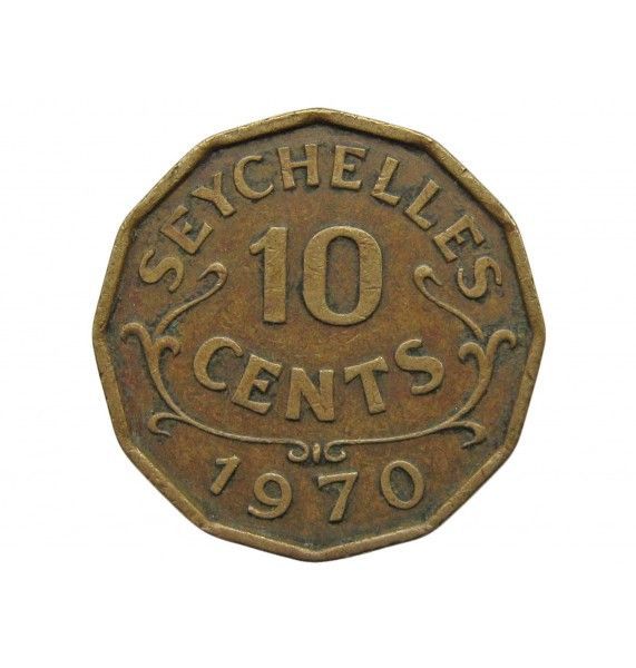 Сейшелы 10 центов 1970 г.