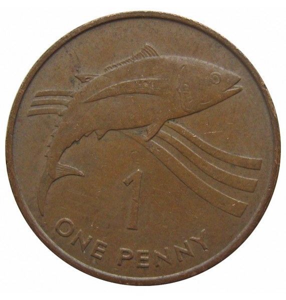 Остров Святой Елены и Вознесения 1 пенни 1984 г.