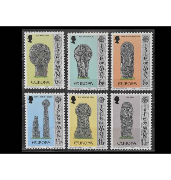 Остров Мэн 1978 г. "Европа: Памятники архитектуры"