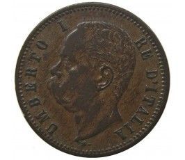Италия 2 чентезимо 1898 г. 