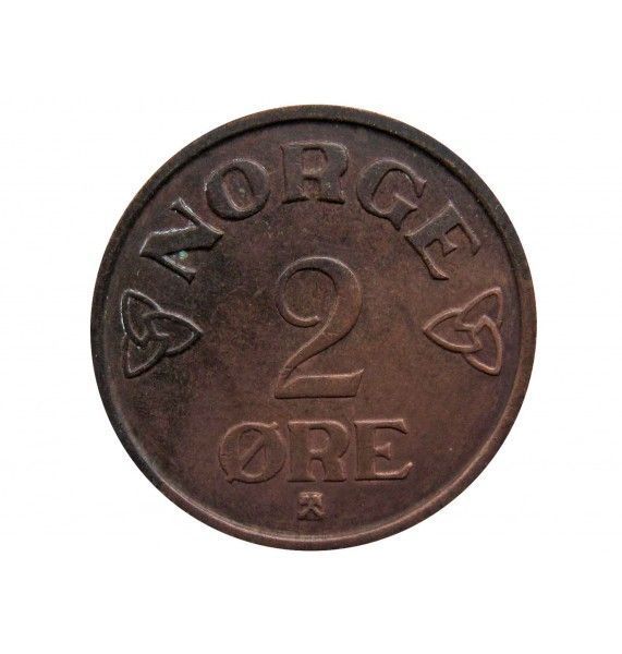 Норвегия 2 эре 1953 г.