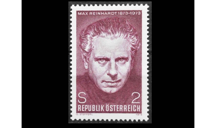 Австрия 1973 г. "Макс Рейнхардт"