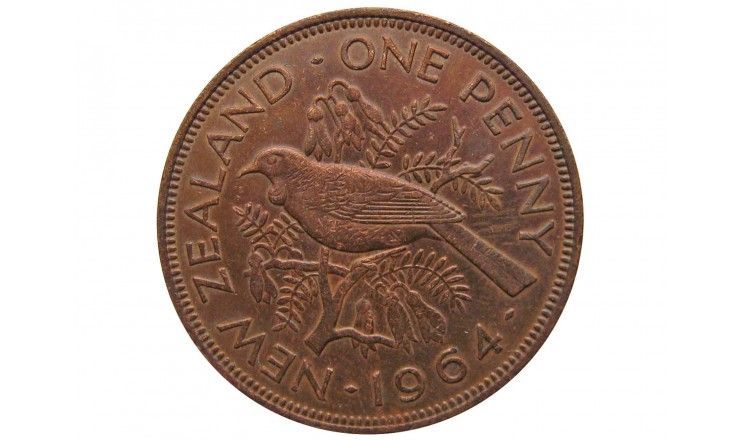 Новая Зеландия 1 пенни 1964 г.
