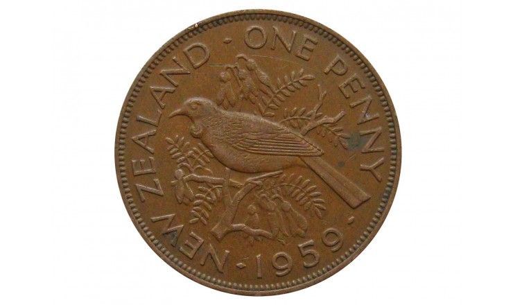 Новая Зеландия 1 пенни 1959 г.